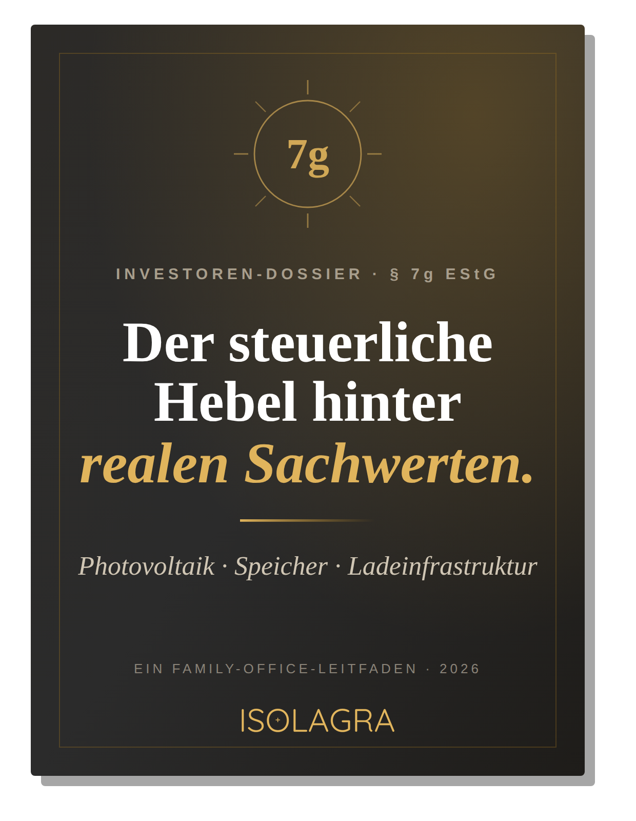 Isolagra IAB-Dossier – kostenfreies eBook zum Investitionsabzugsbetrag für Photovoltaik, Speicher und Ladeinfrastruktur